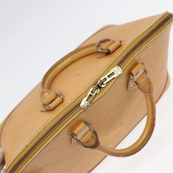 LOUIS VUITTON Epi Alma Hand Bag Yellow - Picture 11 of 16